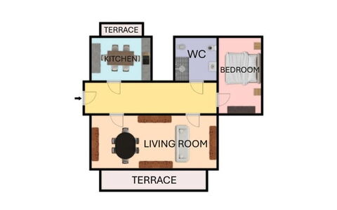 Mestrina Apartment: Stue
