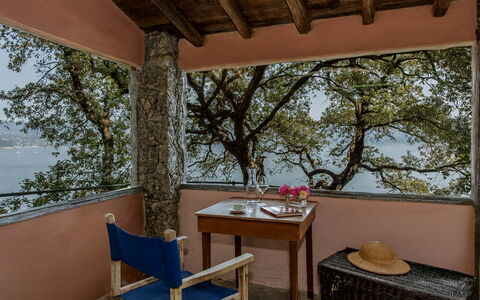 Portofino: Træ, Coastal Og Oceaniske Landskabsformer, Kyst, Hav, Skygge, Kyst, Altan, Stol, Bugt, Reservoir