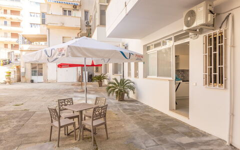 Appartamento Monomare, Gallipoli: Lejlighed, Beton, Ejerlejlighed, Parkering, Altan