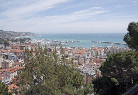 Casa Mimin, Vista Mare, Adults Only, Sanremo: Boligområde, Kyst, Horisont, Hav, Coastal Og Oceaniske Landskabsformer, Ocean, Forstad, Kyst, Ferieby, Strand