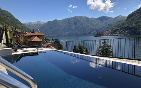 Letizia: Svømmepøl, Bjergkæde, Ferieby, Altan, Kam, Udvej, Eco Hotel, Alps