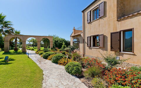 Villa Athena: Busk, Have, Arkitektur, Hjem, Estate, Landscaping, Hacienda, Gård, Villa