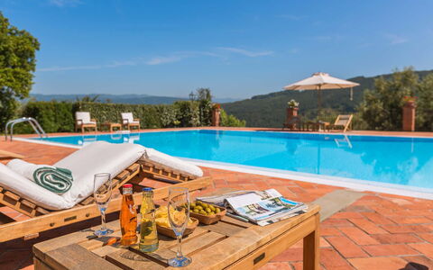Villa del Colle: Svømmepøl, Udvej, Eco Hotel, Estate, Hacienda, Udendørs Møbler, Liggestol, Villa, Hotel, Ferieby