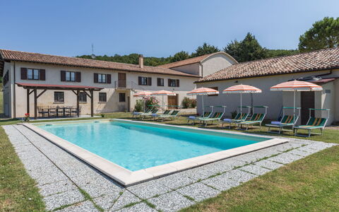 Villa Felice, Private Pool and Hills: Estate, Hacienda, Lawn, Udvej, Gårdsplads, Villa, Gård, Stuehus, Svømmepøl, Hotel