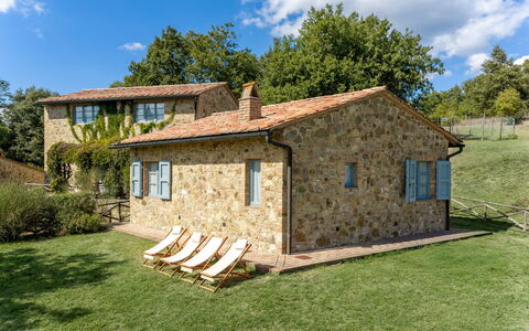 Casa Stella Serena, Casole D'Elsa, Pool: Sommerhus, Hus, Stuehus, Hjem, Estate, Landdistrikt, Have, Lawn, Landscaping