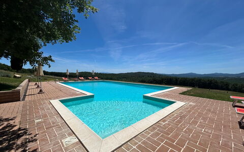 Casa Stella Serena, Podere le Scopaie, Pool: Svømmepøl, Landscaping, Eco Hotel, Udvej, Hacienda