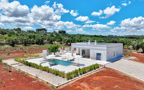 Tenuta Emma: Svømmepøl, Estate, Design, Landscaping, Villa, Udvej, Luftfotografering