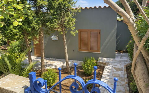 Porto Luna 1: Skygge, Have, Landscaping, Blomsterkrukke, Backyard, Gårdsplads, Gård, Hacienda, Eco Hotel, Stueplante