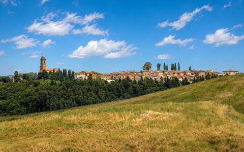 Terrazza sulla Luna, Casciana Terme: Horisont, Naturlige Landskab, Græs-, Landskab, Økoregion, Almindeligt, Land Lot, Mark, Landdistrikt, Eng