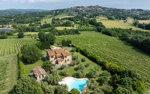 Podere Il Pozzangone, Lucignano: Boligområde, Landskab, Landdistrikt, Hus, Land Lot, Hjem, Almindeligt, Estate, Menneskelig Bosættelse, Plantation