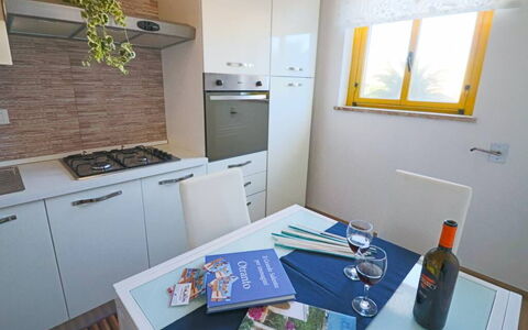 Casa Aurora a Otranto: Bejdse, Stueplante, Køkken, Trægulve