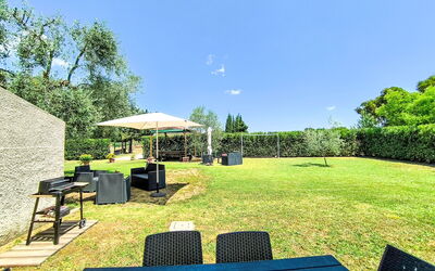 Scarlino 35: Blå, Græs, Land Lot, Have, Lawn, Skygge, Landscaping, Gård, Parkere, Kunstgræs