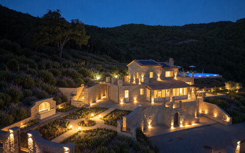 Villa Maddalena alla Guglielmesca: Landskab, Estate, Mansion, Landscaping, Villa, Have, Hacienda, Landsby, Stuehus, Eco Hotel