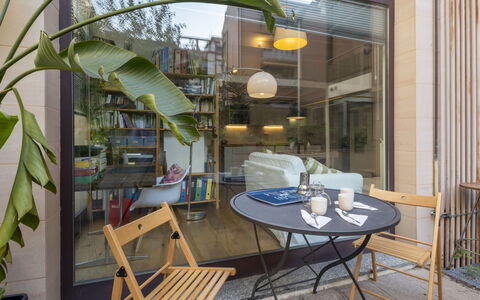 Nolo Garden Loft: Lejlighed, Arkitektur, Boligområde, Ejerlejlighed, Kompositmateriale, Urban Design, Altan, Blandet Brug, Skygge