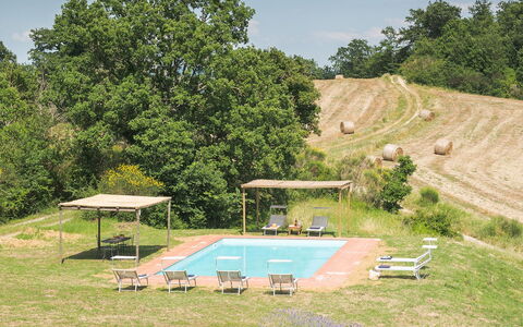 Amantino 8: Land Lot, Fritid, Have, Svømmepøl, Lawn, Udendørs Møbler, Stuehus, Skygge, Estate