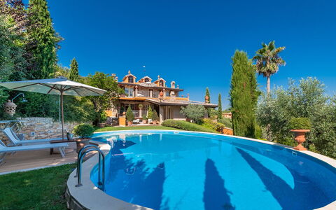 Fontespina 6: Blå, Svømmepøl, Estate, Udvej, Hacienda, Have, Eco Hotel, Villa, Landscaping, Mansion
