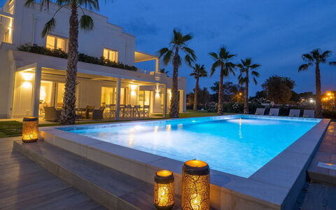 Portoverde Beach Villa 12: Blå, Svømmepøl, Udvej, Eco Hotel, Estate, Mansion, Villa, Hacienda, Hotel