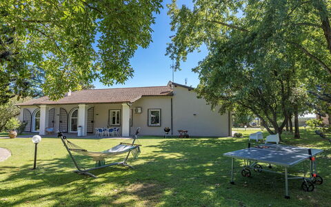 Villa Rasena 6: Træ, Græs, Hus, Hjem, Boligområde, Estate, Sommerhus, Lawn, Stuehus