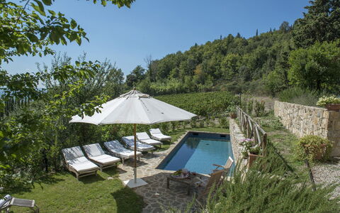 Villa delle Upupe 8: Svømmepøl, Eco Hotel, Udvej, Have, Estate, Liggestol, Landscaping, Villa, Backyard, Udendørs Møbler