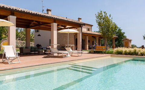 Ca' Pellicciano 8: Svømmepøl, Hjem, Estate, Udvej, Stuehus, Hacienda, Villa, Have, Eco Hotel, Landscaping