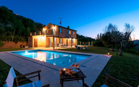 Casale Principessa 6+2: Svømmepøl, Udvej, Eco Hotel, Fritid, Estate, Udendørs Møbler, Thermae, Villa, Stuehus, Backyard