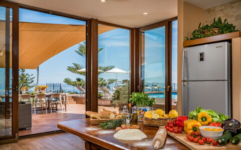 Villa Provenza 12+4: Møbel, Bord, Køkken & Spisebord, Stol, Udvej, Hav, Bejdse, Eco Hotel, Hårdttræ, Ocean