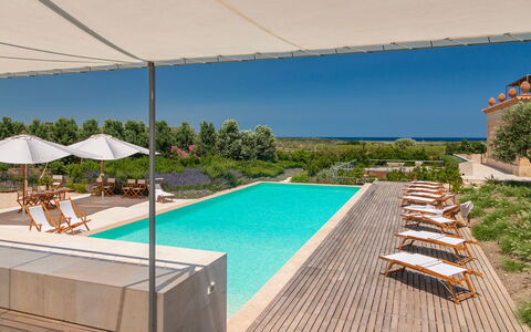 Villa Passo degli Aironi 12: Svømmepøl, Udvej, Kompositmateriale, Udendørs Møbler, Estate, Eco Hotel, Hacienda, Landscaping, Villa, Skygge
