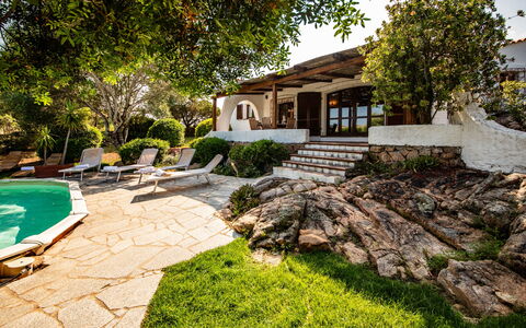 Villa Isa 6: Udvej, Svømmepøl, Estate, Have, Sommerhus, Eco Hotel, Hacienda, Landscaping, Villa, Backyard