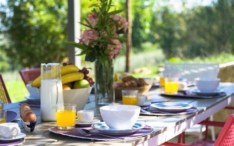 La Vecchia Pieve 8: Bordservice, Møbel, Serveware, Bord, Drinkware, Tallerkner, Plade, Mad, Sæt Med Service, Stol