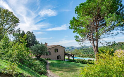 Villa Il Baiocco 8: Naturlige Landskab, Landskab, Landdistrikt, Dal, Reservoir, Tarn, Dam