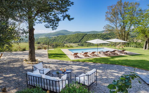 Casale Tavernelle 6: Bakke, Bjerg, Landskab, Bjergkæde, Hill Station, Dal, Eng, Kam, Landscaping, Alps