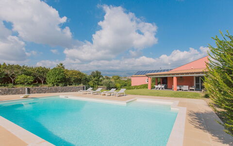 Villa Kimia 8: Svømmepøl, Have, Landscaping, Udvej, Stuehus, Estate, Hacienda, Design, Eco Hotel, Villa