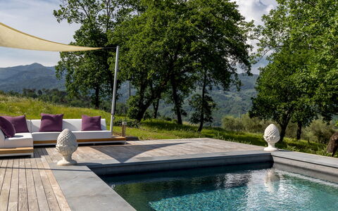 Anticiana 8: Udendørs Møbler, Fritid, Svømmepøl, Skygge, Have, Landscaping, Naturmateriale, Udvej, Liggestol, Eco Hotel
