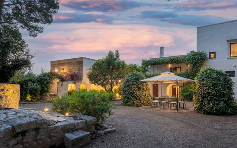 Masseria Tarsia Incuria 8+4: Busk, Arkitektur, Hjem, Land Lot, Estate, Have, Landscaping, Hacienda, Gård