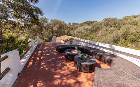 Casa Valentina 6: Gelænder, Eco Hotel, Altan, Trappe, Udendørs Møbler, Udvej, Villa