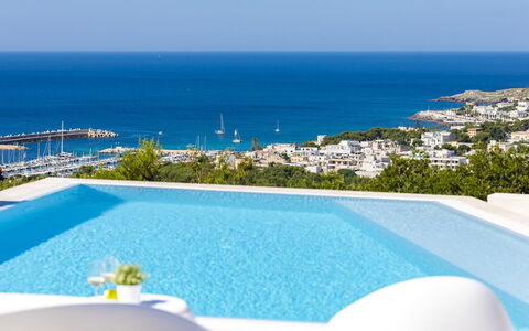 Villa Calypso 8: Udvej, Hav, Svømmepøl, Lejlighed, Ocean, Eco Hotel, Kyst, Hotel, Villa, Stol