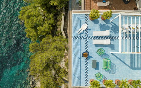 Villa Ponti 6: Svømmepøl, Udvej, Fritid, Udendørs Møbler, Eco Hotel, Stol, Ferie, Hotel, Ferieby, Liggestol