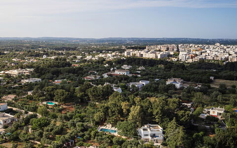 Villa Giari 8: Daytime, Boligområde, Fugleperspektiv, Byområde, Luftfotografering, City, Landskab, Forstad, Kvarter, Urban Design