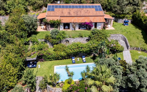 Villa Bambù 9+2: Svømmepøl, Udvej, Estate, Have, Fritid, Sommerhus, Eco Hotel, Hacienda, Stuehus, Villa