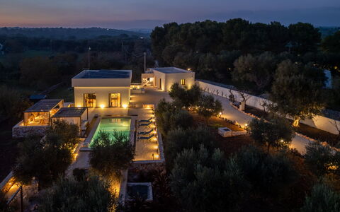 Kapoka 6: Boligområde, Svømmepøl, Estate, Villa, Udvej, Eco Hotel, Mansion, Landscaping, Hacienda, Luftfotografering