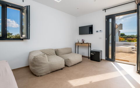 Kapoka 6: Etage, Skygge, Hårdttræ, Bejdse, Design, Dagslys, Home Dør, Trægulve, Altan, Penthouselejlighed