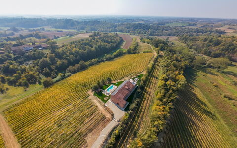 Cascina Buzio 12: Landskab, Mark, Almindeligt, Plantation, Fugleperspektiv, Landbrug, Landdistrikt, Land Lot, Luftfotografering, Farm