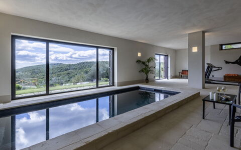 I Tramonti 10+2: Svømmepøl, Loft, Dagslys, Design, Udvej, Villa, Eco Hotel, Hotel