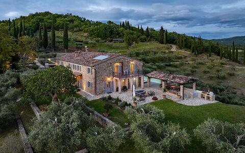 Tenuta Santa Cristina 10: Hus, Hjem, Estate, Sommerhus, Stuehus, Mansion, Villa, Have, Landscaping, Hacienda