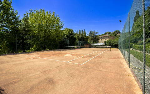 Casale Aiola: Tennisbane, Træ, Tennis, Ketsjer Sport, Net, Sports
