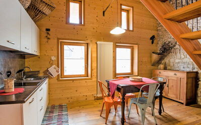 Feriebolig:&nbsp;Albergo Diffuso - Cjasa Ustin 100.3