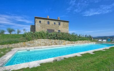 Villa Riccioli - Bagni San Filippo, Toscana, Italien