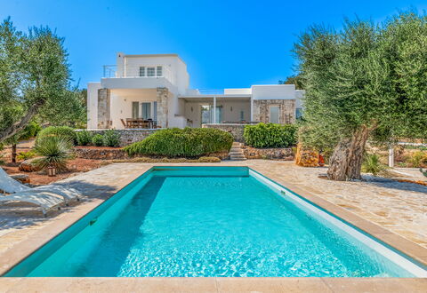 Villa Butterfly: Blå, Svømmepøl, Estate, Have, Udvej, Landscaping, Stuehus, Villa, Eco Hotel, Mansion